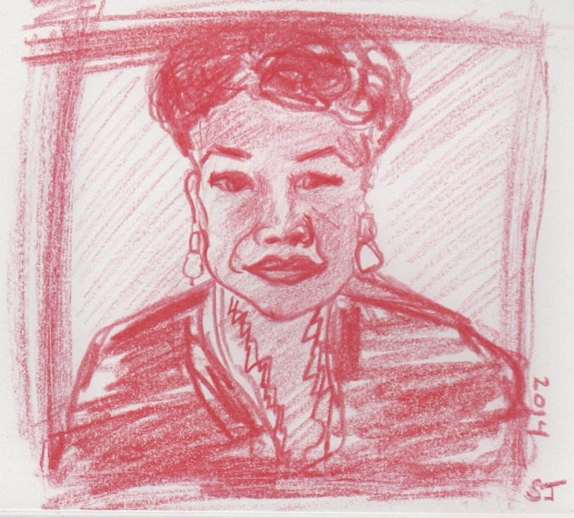 Maya Angelou, b. April 4, 1928, d.May 28, 2014.
